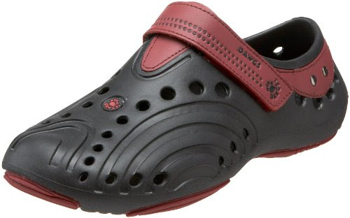 DAWGS Men's Spirit SMP Oxford,Black/Red,10 M US