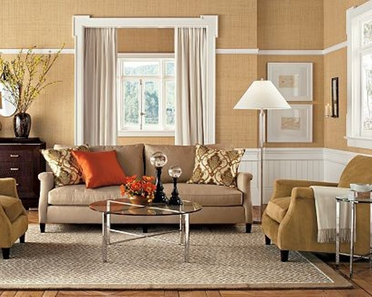 Beige Couch Living Room Decor