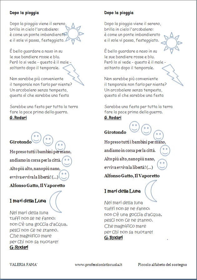 Poesie e rime - Professionisti Scuola
