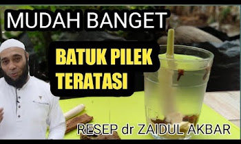 Resep Herbal Batuk Pilek Dr Zaidul Akbar