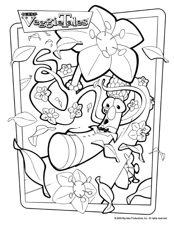Printable Coloring Page Larryboy Fan Art 2906512 Fanpop