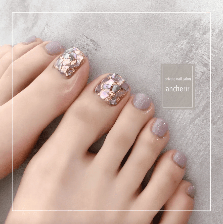 ネイル シンプル の夏のデザイン21 フットネイルの夏デザインも紹介 春夏秋冬トレンド情報ピポパ発信局