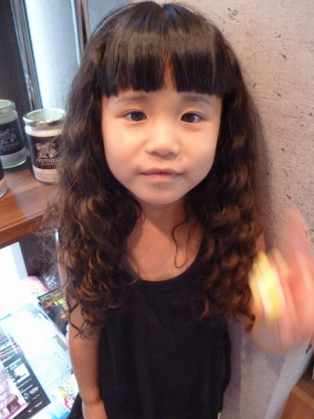 スパイラルパーマ キッズ Hair Eg O Black
