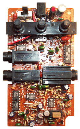 Arion SCH-1 Stereo Chorus PCB (PCSCH10B) - component side