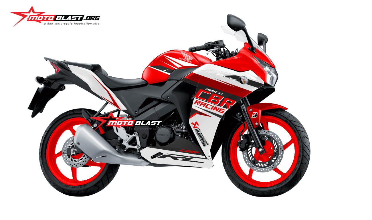 Modifikasi Motor Cbr 150 Merah  Kumpulan Modifikasi Motor 