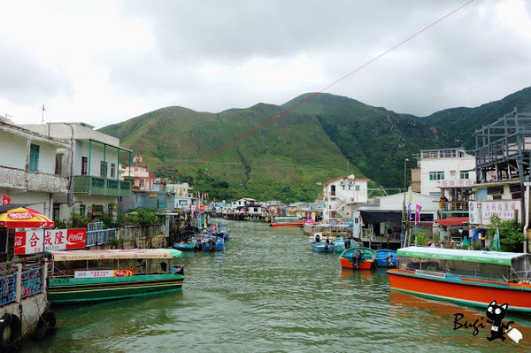水上人家「大澳」。(圖/不羈)
