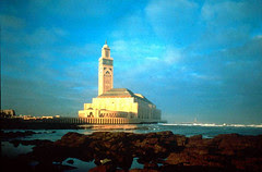 Mosque of Hassan II Casablanca, Morocco: View ...