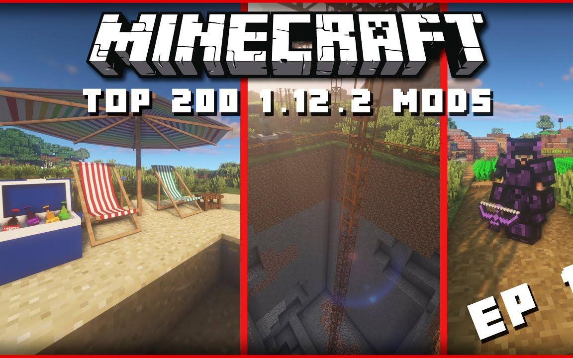 官方中字 Minecraft最佳0个1 12 2模组推荐 第一集 哔哩哔哩 つロ干杯 Bilibili