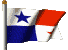 Bandera Animada de Panama