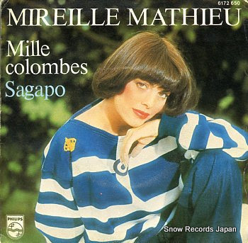 MATHIEU, MIREILLE mille colombes