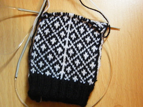 Snowy Owl Mittens