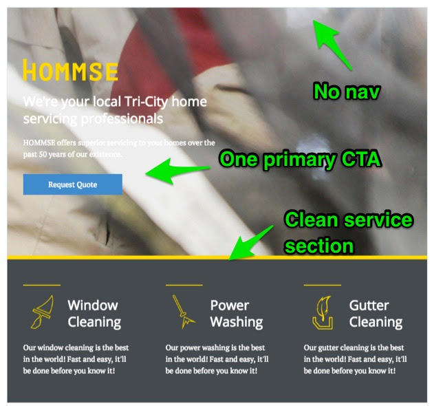 hommse-landing-page