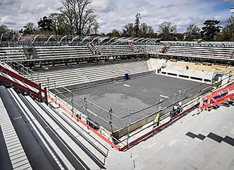 History Of The Stade Roland Garros Stadium In Paris France