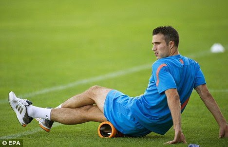 Main man: Anderson has backed Dutch striker Robin van Persie to guide Manchester United to glory