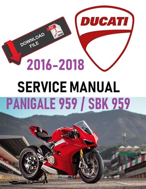 Free Ducati Service Manual Panigale (PDF / ePub)