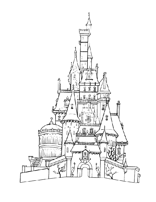 Free Disney Castle Coloring Pages Printable Download Free Clip Art Free Clip Art On Clipart Library