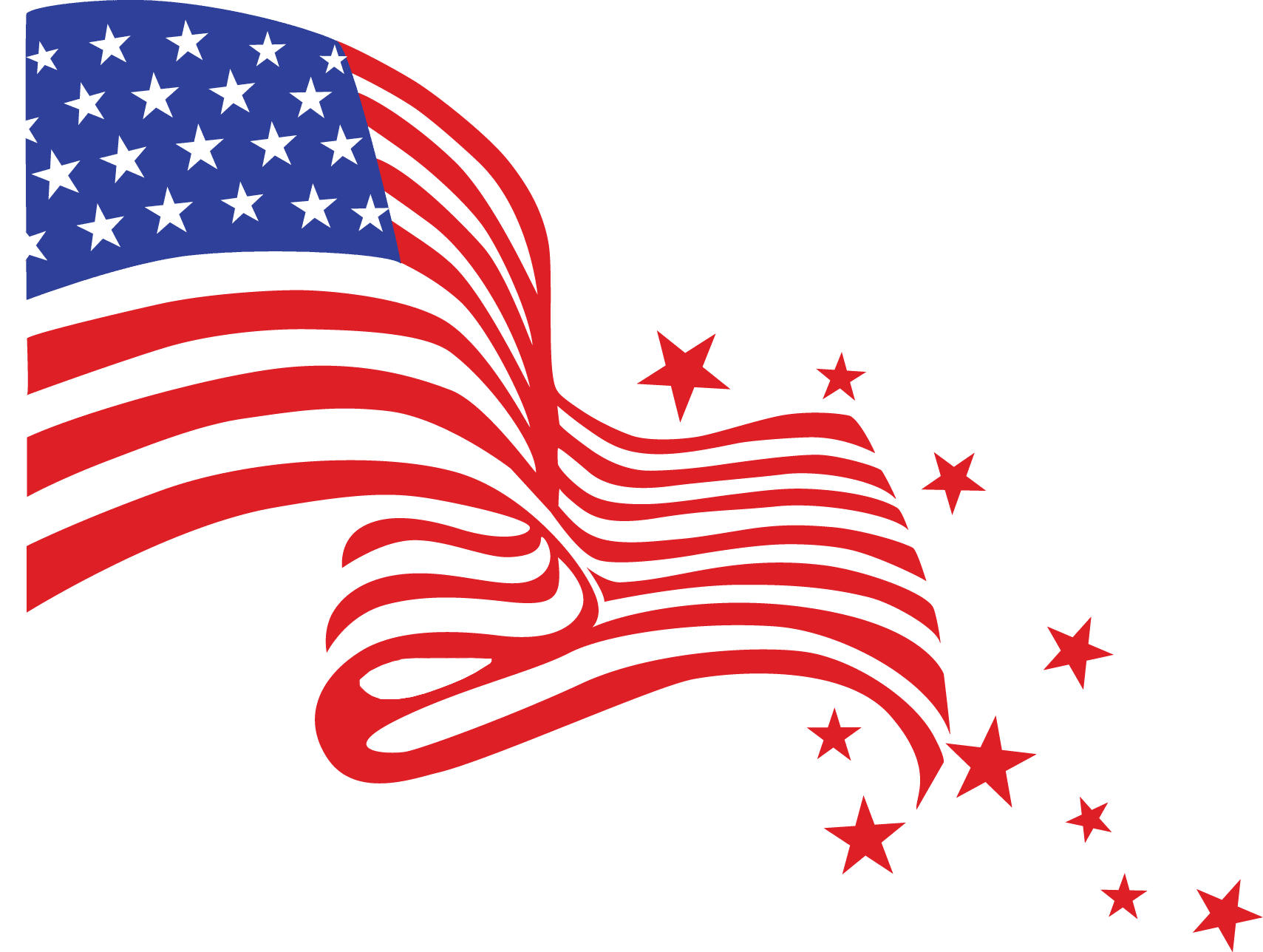 Download american flag ribbon clipart transparent background 20 ...