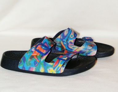 Details about BIRKENSTOCK BIRKIES HAITI BEACH WATER SANDALS SLIDES SZ ...