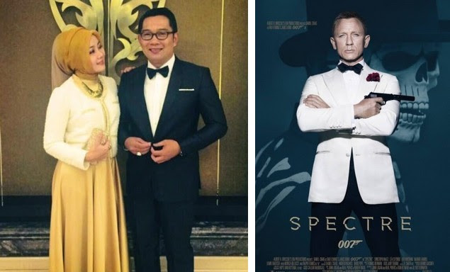 Ridwan Kamil Jadi Agen 'Spectre'