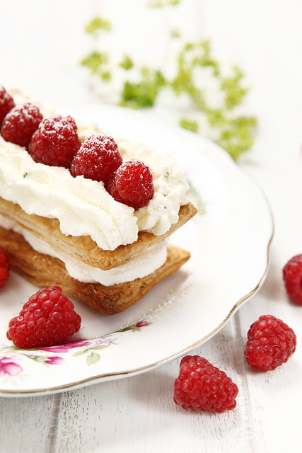 raspberry lemon dessert