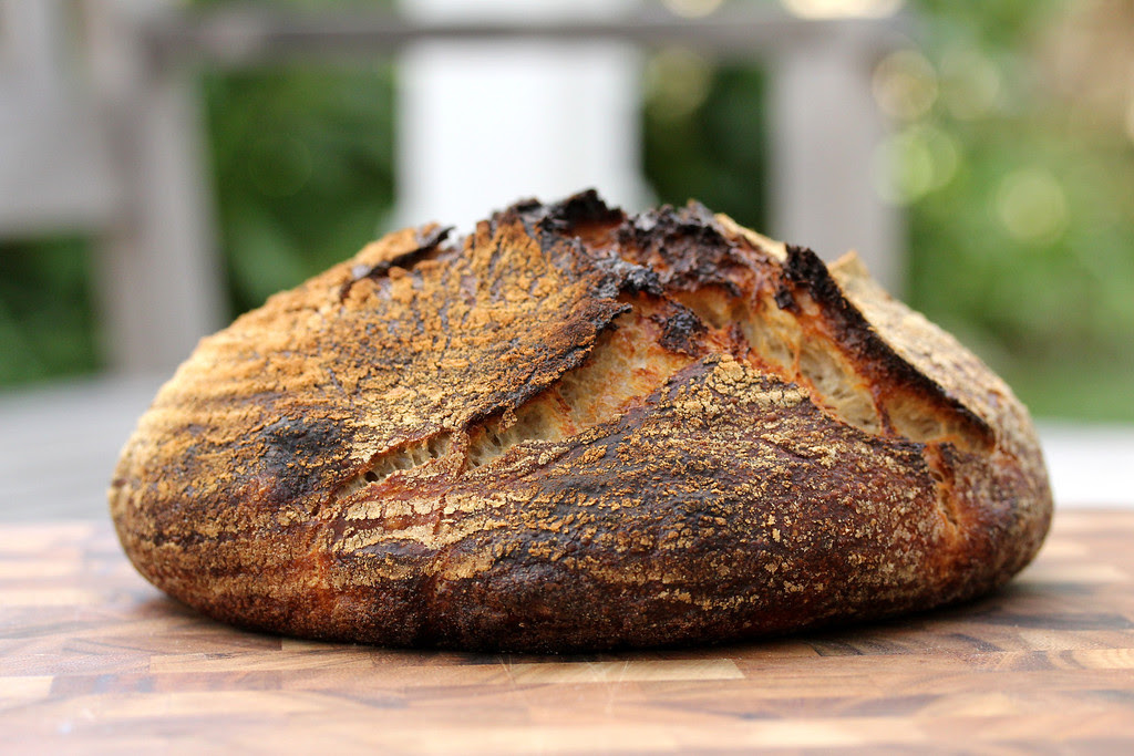 Pure levain country bread