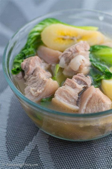pork nilaga recipe pagkaing pinoy pork nilaga recipe