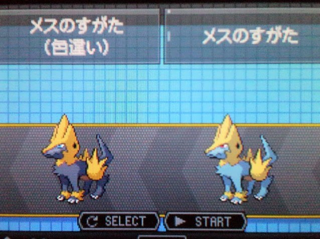 ベスト ポケモン ラクライ 色違い 無料のぬりえ