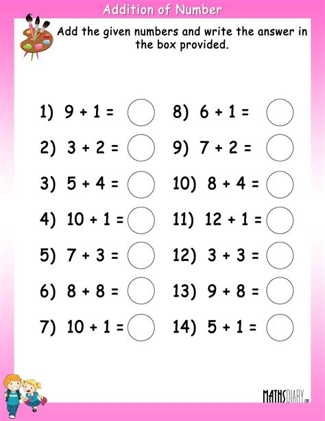 printable addition and subtraction worksheets
