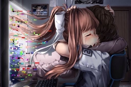 Doki Doki Literature Club Fan Art Saiko Amino