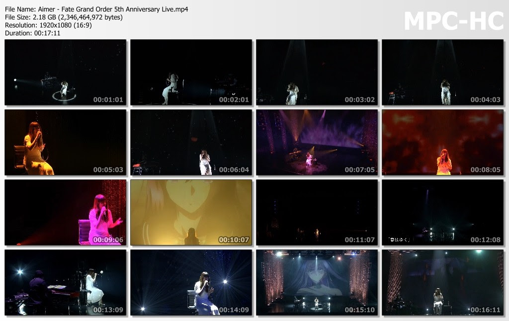 Aimer Hana No Uta I Beg You Hana Wa Yuku Fate Grand Order 5th Anniversary Live 08 10 Mp4 Web J Pop Music Download