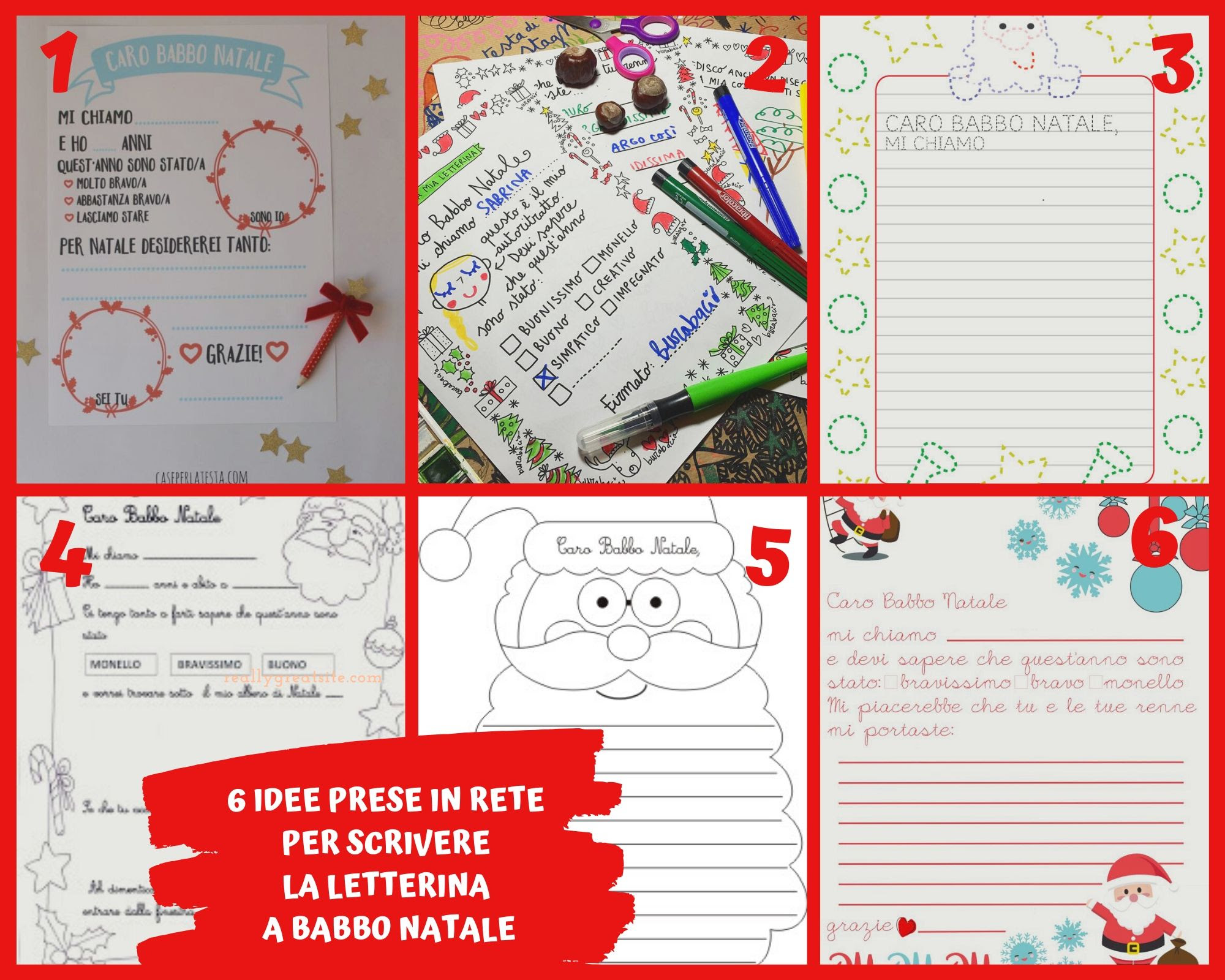 lettera di Babbo Natale |