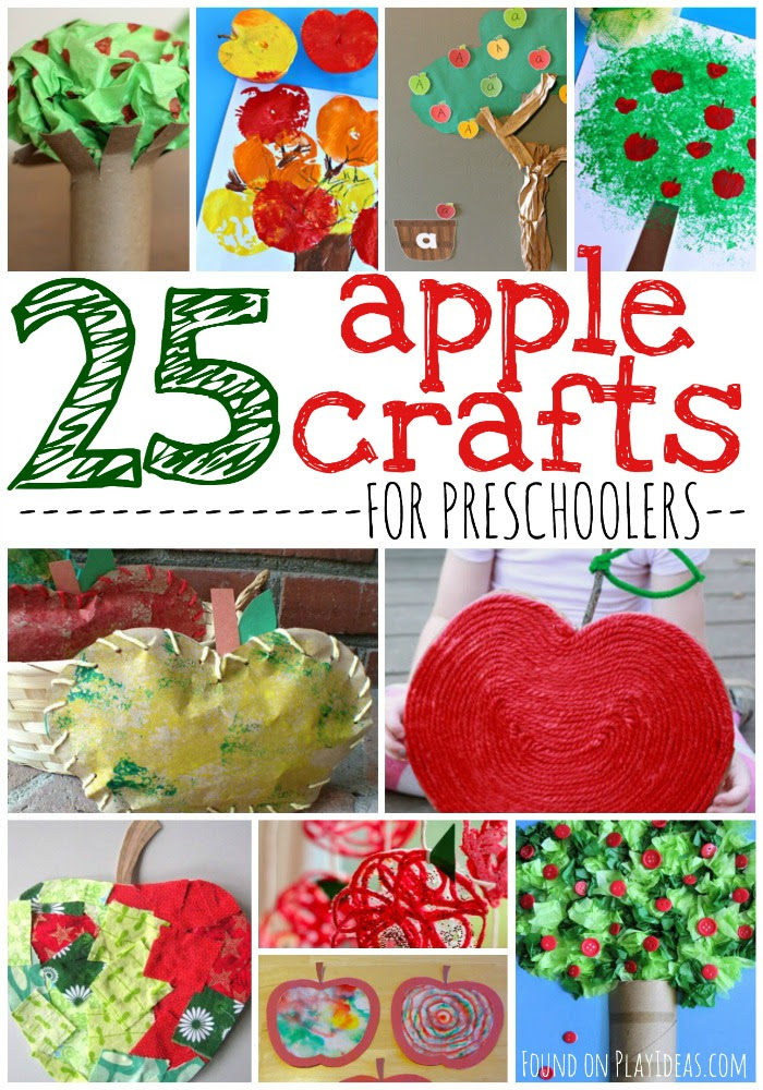 25 Apple Crafts For Preschoolers