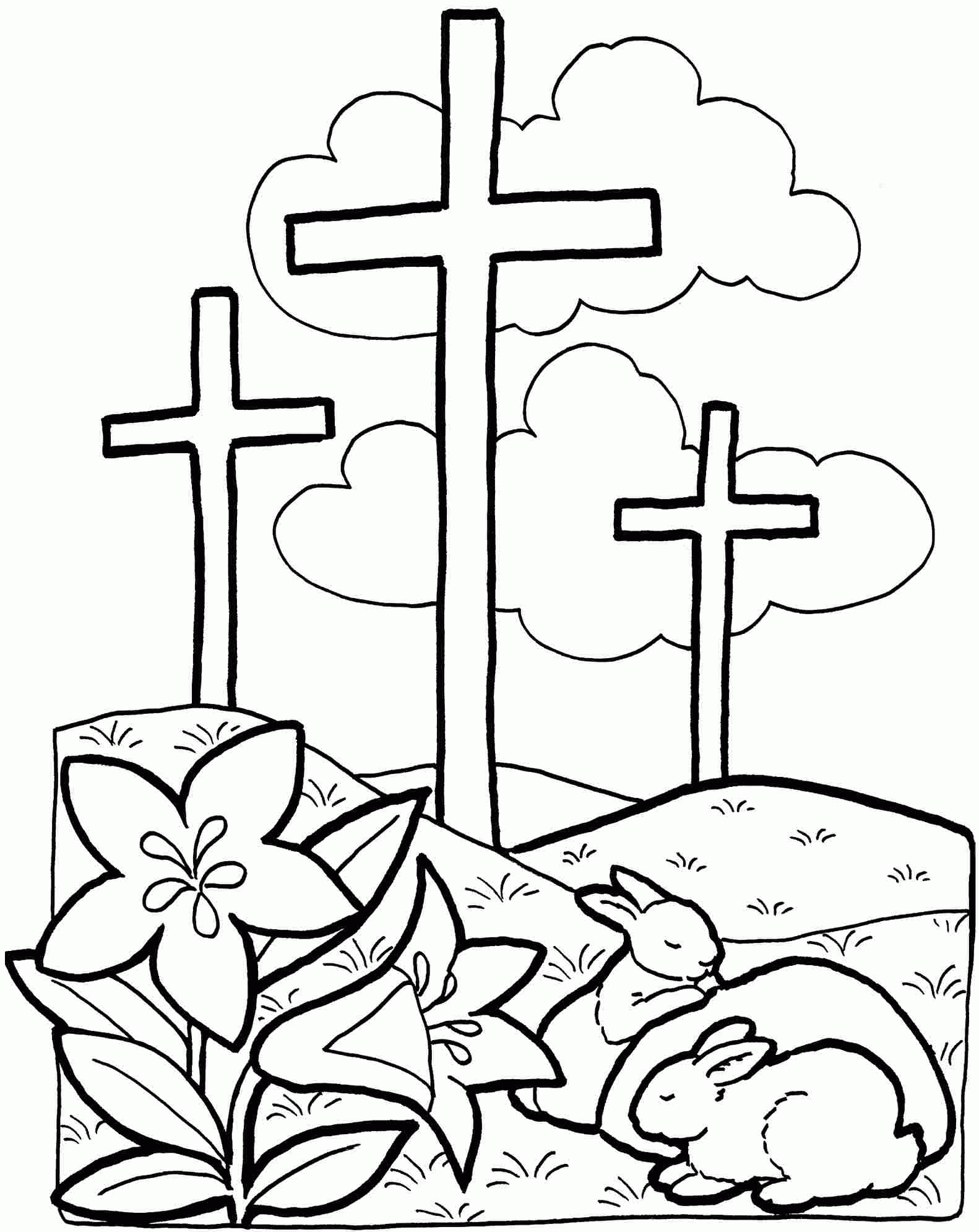 Free Free Printable Easter Coloring Pages Religious Download Free Clip Art Free Clip Art On Clipart Library