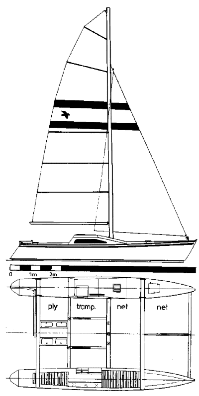 Sailing Catamarans - Skua - 9m trailable coastal cruiser/racer
