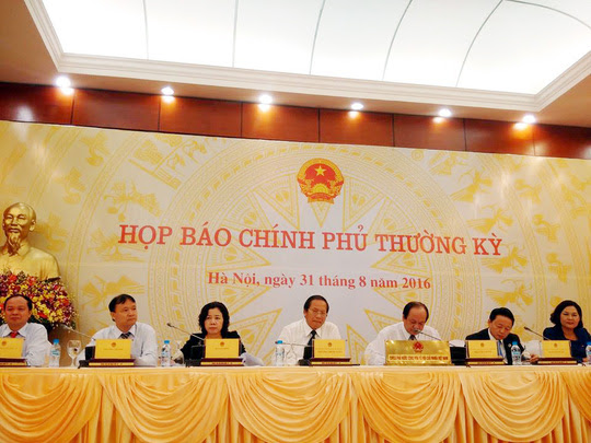 Họp báo Chính phủ: Thông tin mới về ông Trịnh Xuân Thanh - 1
