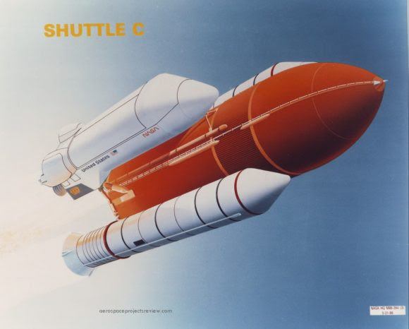 Una de las versiones del Shuttle-C ().