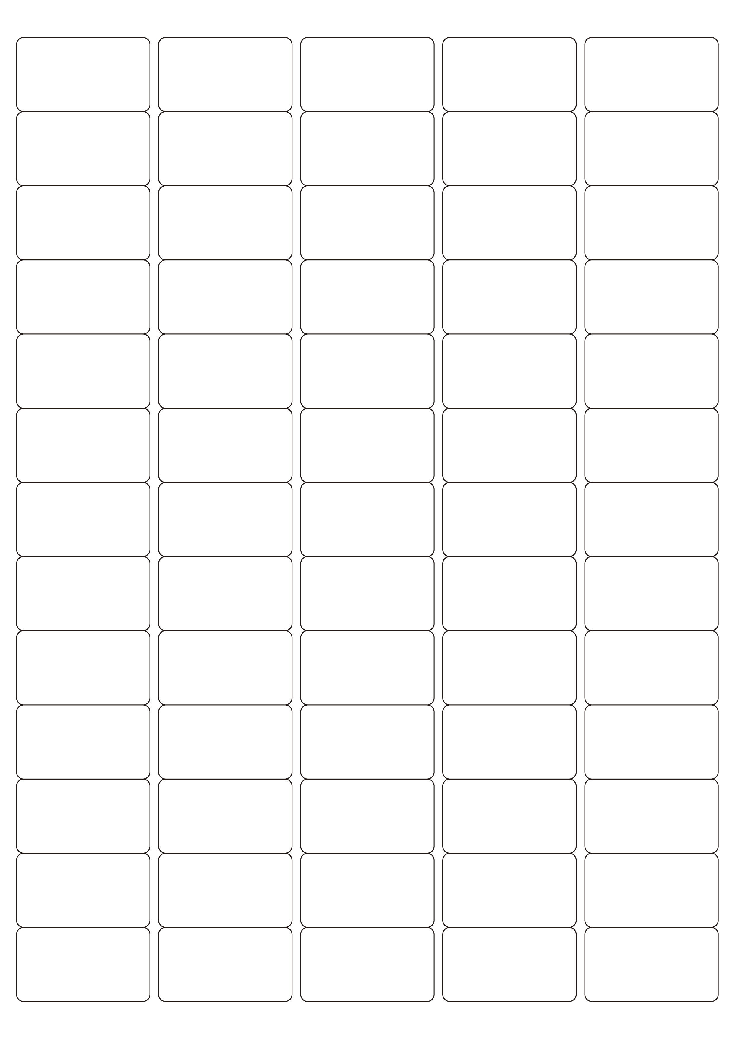MR104 – 38.1 x 21.2 mm – A4 Sheet – 65 Rectangle Labels – MR ...