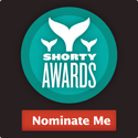 Nominate Johnny Weir for a social media award in the Shorty Awards!