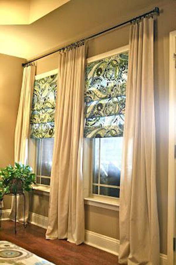 The Most 22 Cool No-Sew Window Curtain Ideas - Amazing DIY, Interior & Home Design