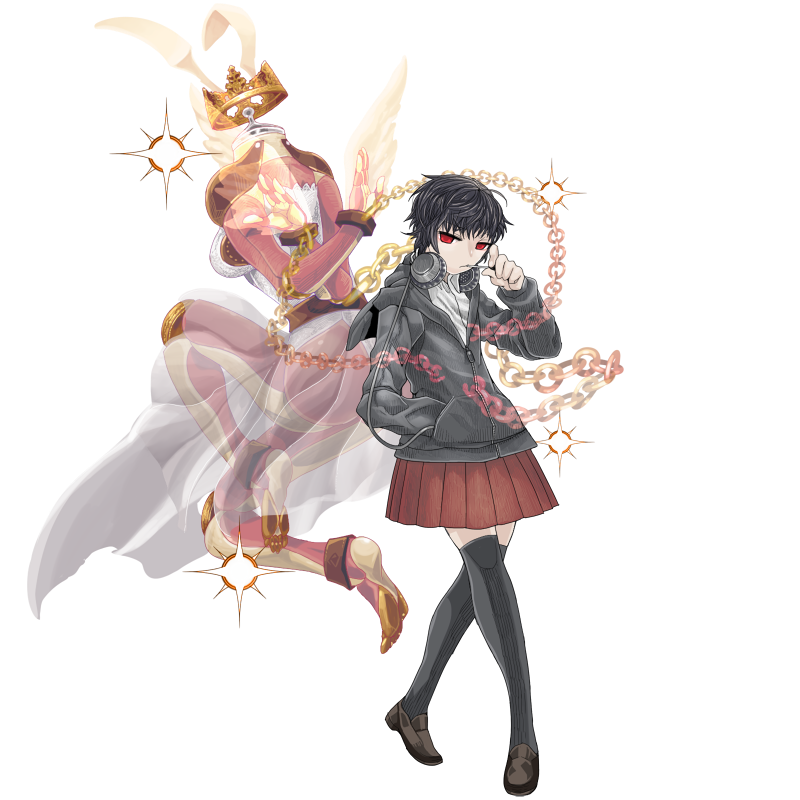 ろっこん擬人化 シアワセウサギ イラスト詳細 らっかみ