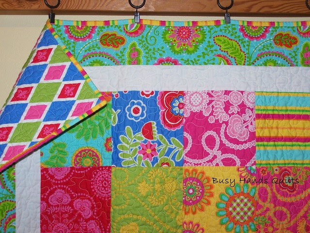 Ooh La La Baby Quilt