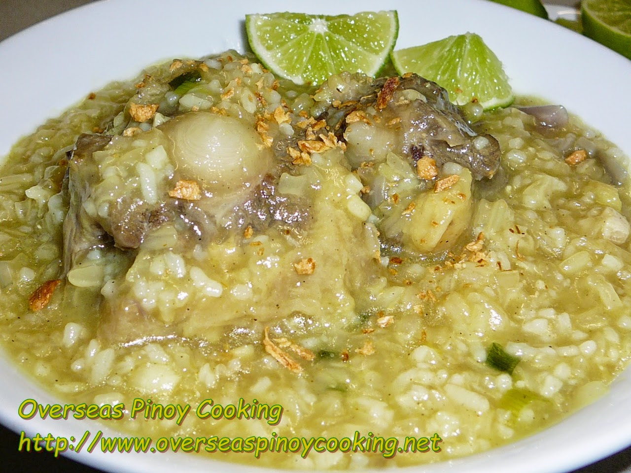 Oxtail Lugaw