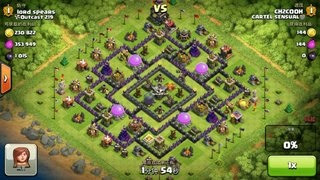 TH9 farming base - Systemized Moat