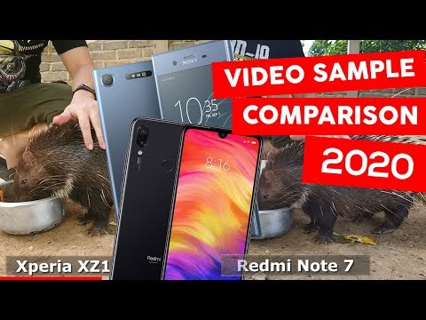 Sony Xperia XZ1 vs Redmi Note 7 - Video Sample Comparison | 2nd hand unit flagship vs budget phone
