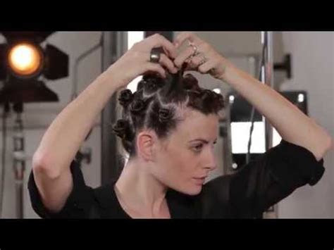 tuto coiffure le carre flou degrade avec le fashion