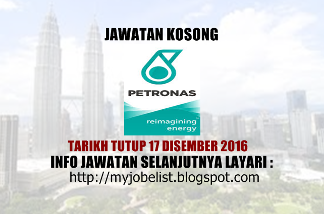 Jawatan Kosong PETRONAS ICT Sdn Bhd Disember 2016