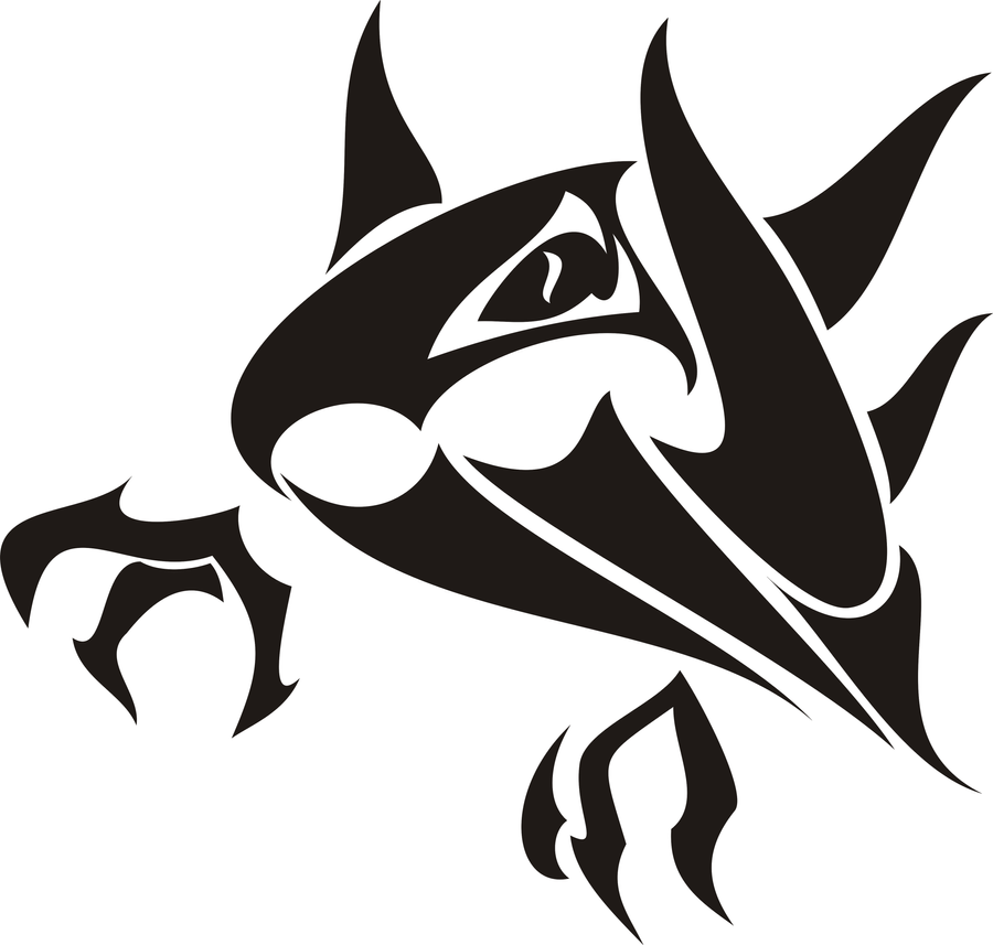 tribal tattoo pokemon. Tribal Haunter Tattoo by
