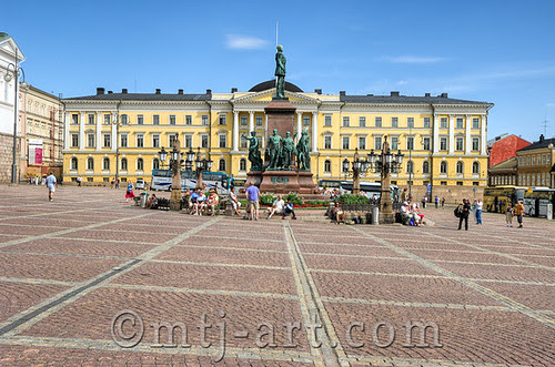 Helsingin Tuomiokirkko - Cathedral by Mtj-Art - Thanks for over 100,000 views :)