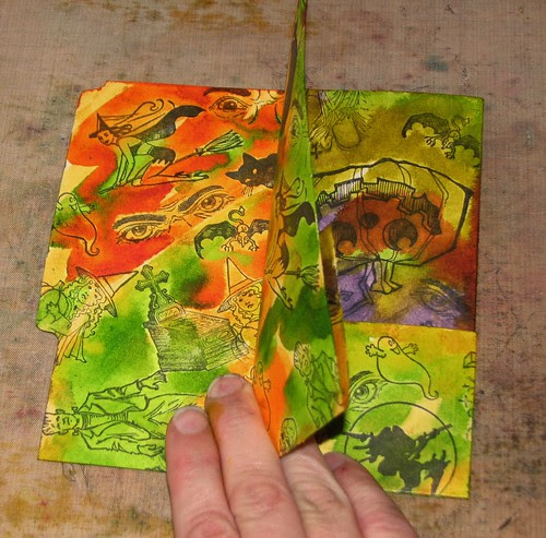 Halloween Altered File Folder 010