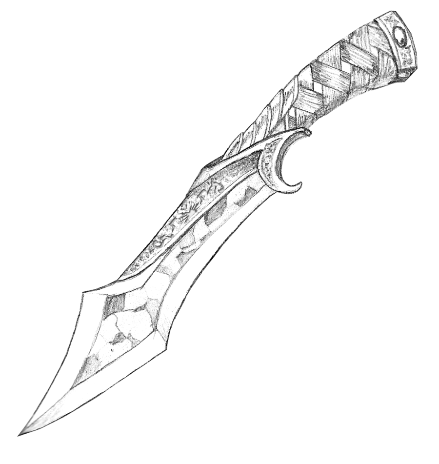 Knife With Blood Drawing at GetDrawings | Free download